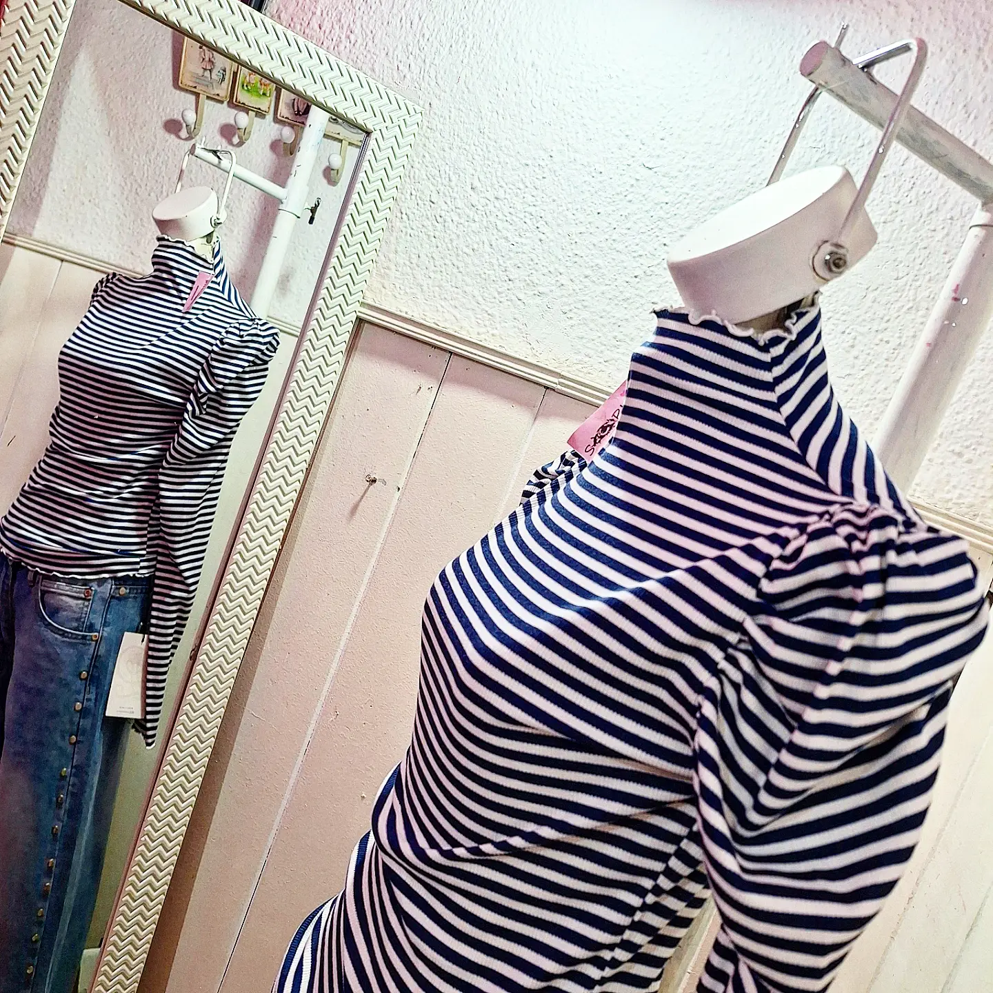 Remera Morley Rayada Manga Corta - Sophie Indumentaria