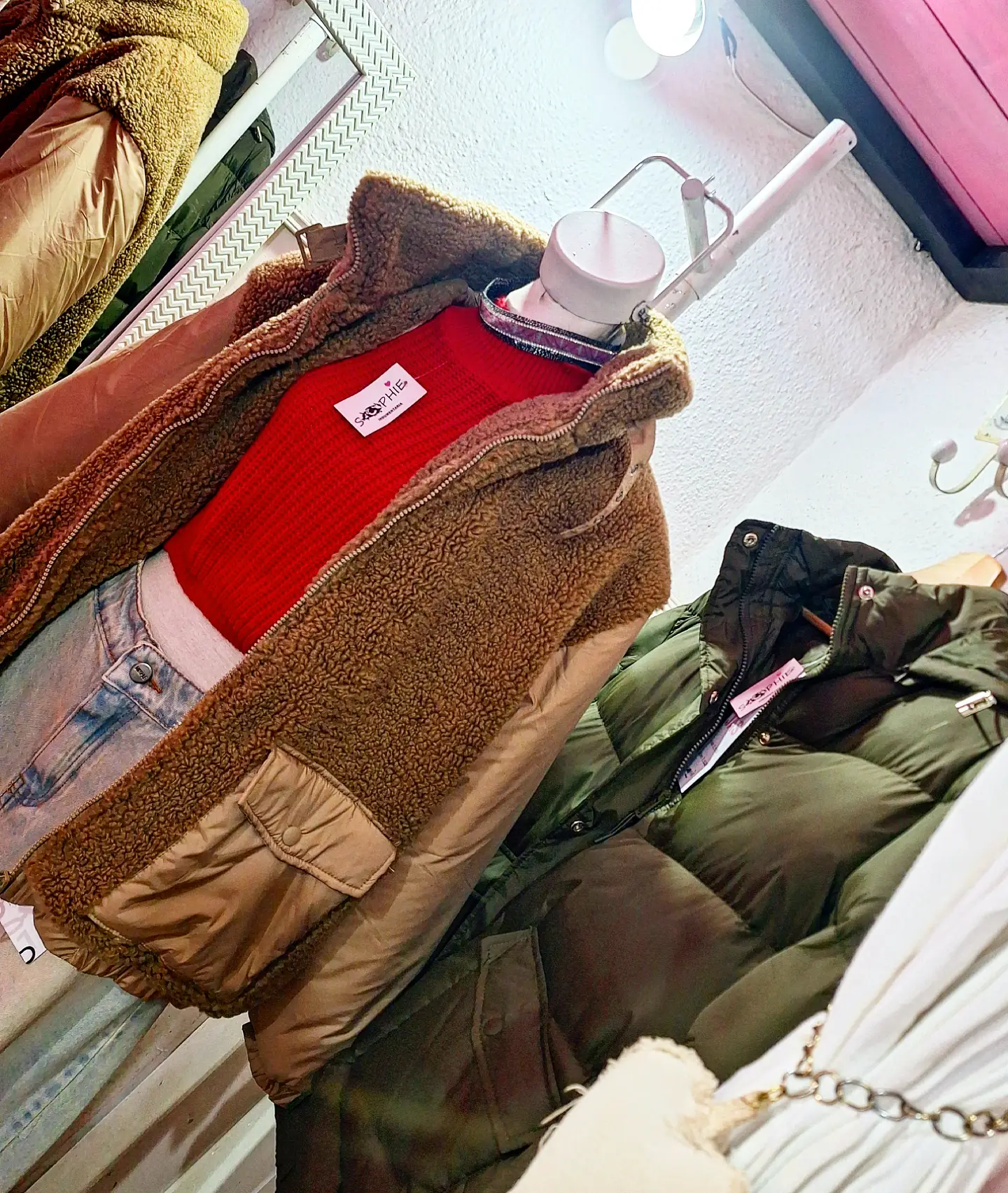 Parka Militar Vista Frontal - Sophie Indumentaria