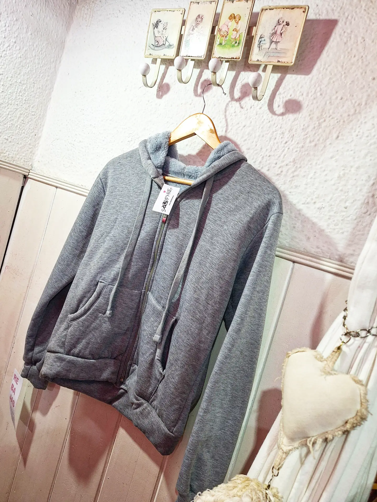 Campera Olivia Detalle Forrería - Sophie Indumentaria